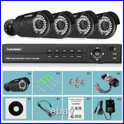 1080P 4CH DVR Home CCTV Kits 4PCS 3000TVL 2MP Security IR Camera System Outdoor