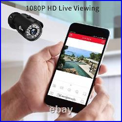 1080p HD CCTV Security Camera System 8CH DVR Night Vision Remote Access XVIM