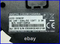 138/2 X Samsung Digital Colour Cctv Cameras-modelvcdf150pex-ac24v=12v=3.5v=us
