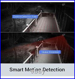 1TB ANNKE 5MP Lite H. 265+ DVR 1080p Night Vision Security CCTV Camera System