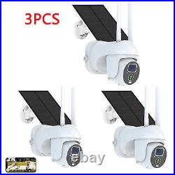 2K Outdoor Wireless 360° PTZ Security Camera Home Battery WiFi CCTV System UK