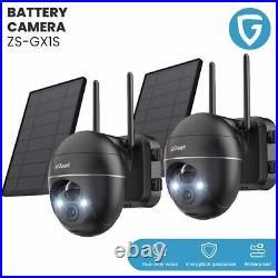 2PCS ieGeek Wireless WIFI CCTV IR Cam Smart Home 360° PTZ Security Camera UK