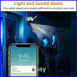2Pcs IMOU 4MP Wifi Security Camera PTZ Color night Vision Outdoor 2-Way Talk
