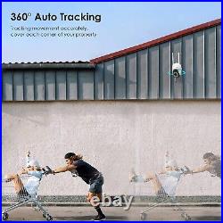 2xieGeek 1080P 4X Optical Zoom Security Camera Outdoor Auto Tracking CCTV Camera
