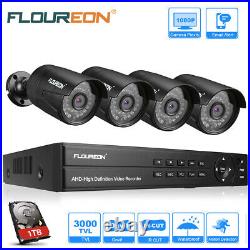 3000TVL 19201080P CCTV DVR IP Camera Outdoor Security IR Video Recorder System