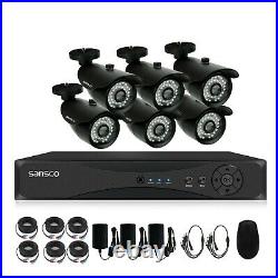 4CH 8CH DVR Smart Home Security CCTV 2MP Camera System HD 1080P H. 264 Outdoor IR