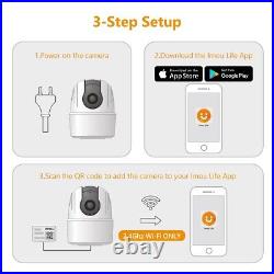 4PCS Imou Wifi IP Security Camera Baby Monitor CCTV Home Indoor Camera ONVIF 4MP