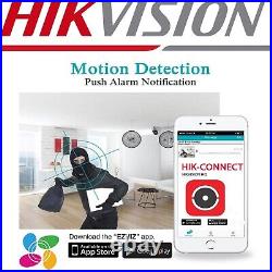 4k Hikvision 4/8/16ch Cctv Dvr 8mp Viper Pro Colorvu Security Camera System