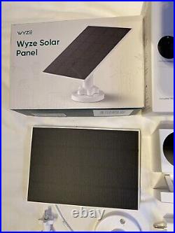 4x Wyze Cam Outdoor Cameras + Solar Panel + Base Station + 32GB Card 1080p HD