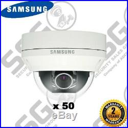 50 x Samsung 1000TVL High Resolution IP66 Indoor/Outdoor CCTV Vandal Dome Camera