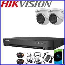 5mp Hikvision A. I Dvr Cctv 5mp Ds-2ce76h0t-itmfs Aoc In/outdoor Security System