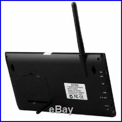7 Wireless Monitor 2.4GHz 4CH CCTV DVR Kit Cameras Audio Security System NEW