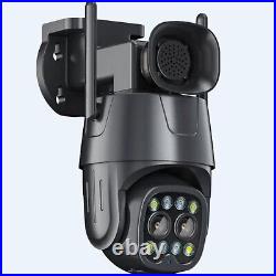 8MP Wi-Fi Camera Dual Lens Colour Night Vision Human Tracking 10x Digital Zoom