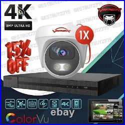 8mp Cctv Security System 4ch 8ch 4k Colorvu Viper Pro Camera Nightvision P2p App