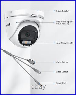 ANNKE 1080P CCTV Camera System 8CH 5MP Lite DVR Security Full Color Night Vision