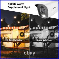 ANNKE 1080p Color CCTV Camera System 8CH 5MP Lite DVR AI Human Detection