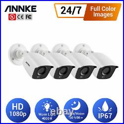ANNKE 16Channel H. 265+1080p Lite DVR System 1080p Full Color Camera Security Kit