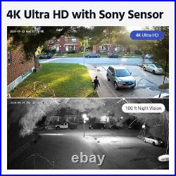 ANNKE 4Ch 4K HD H. 265+ NVR Home AcuSense PoE Security CCTV 8MP Camera System Kit