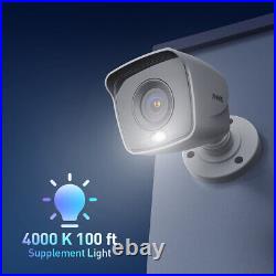 ANNKE 4K CCTV Security Camera Full Color Night Vision For Home Surveillance Kit