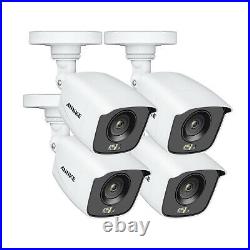 ANNKE 4pcs 4K Video 8MP Full Color CCTV Camera for Home Surveillance System Kit