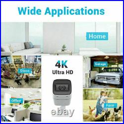 ANNKE 4pcs 4K Video 8MP Full Color CCTV Camera for Home Surveillance System Kit