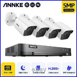 ANNKE 5MP 8CH CCTV System Outdoor Camera Person/ Vehicle Detection Night Vision