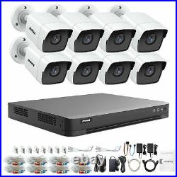 ANNKE 5MP AcuSense Home Security CCTV Camera System IP67 4K Video 8MP 16CH DVR