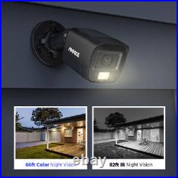 ANNKE 5MP CCTV Camera System 8CH H. 265+ DVR Outdoor Security Color Night Vision