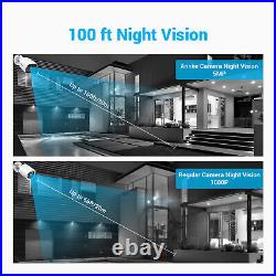 ANNKE 5MP CCTV Night Vision Outdoor Camera 8CH H. 265+ DVR Home Security System