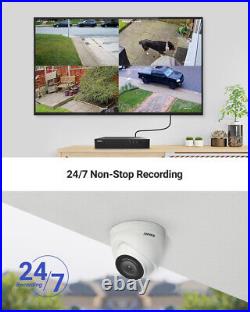 ANNKE 5MP CCTV System Full Color Night Vision POE IP Camera 6MP 8CH H. 265+ NVR