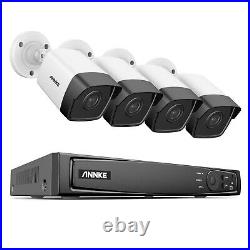 ANNKE 5MP Full Color CCTV PoE Security Camera System 4K 8CH NVR Video Recoder