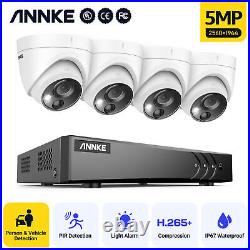 ANNKE 5MP Lite CCTV System PIR Security Camera Vehicle Human Detection 8CH DVR