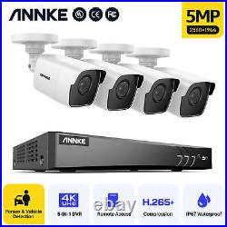 ANNKE 5MP Outdoor CCTV Camera System 8CH 8MP 4K Video DVR IP67 Home Surveillance