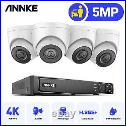 ANNKE 5MP POE CCTV Security Camera System 4K 8 /16CH Video NVR Recorder Audio In