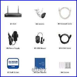 ANNKE 5MP Wireless CCTV System 8CH NVR Audio In Camera Motion Alert Security Kit