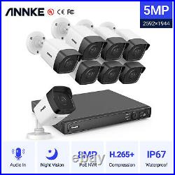 ANNKE 8CH 4K Video 8MP NVR Full Color CCTV IP Camera PoE Home Security System