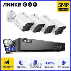 ANNKE 8CH 5MP Lite DVR Recorder HD 5MP CCTV System Outdoor Security Camera Kit