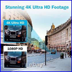 ANNKE 8MP 4K CCTV Camera System 8CH H. 265 DVR Video Outdoor Night Vision Kit IR