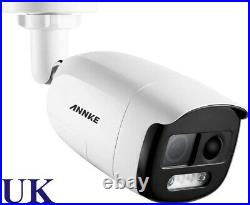 ANNKE BR200 1080P Full Color PIR Detection Siren & Strobe Alarms 2MP CCTV Camera