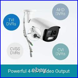 ANNKE BR200 1080P Full Color PIR Detection Siren & Strobe Alarms 2MP CCTV Camera