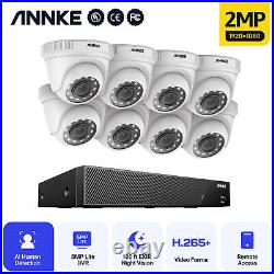 ANNKE CCTV 1080p Camera System 8CH 5MP Lite Video DVR Outdoor Home Security Kit