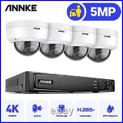 ANNKE H500 5MP CCTV System Audio In Security Camera 8MP H. 265+ POE IP NVR Home
