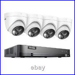 ANNKE Ultra 4K 8MP 8CH DVR 5MP PIR Motion Detection Security Camera CCTV System