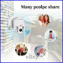 ANRAN 5MP Security Camera System Wireless 2Way Audio Talk Outdoor 20Zoom PT 64G