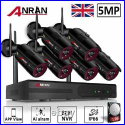 ANRAN CCTV Camera Home Security Wireless System WiFi 8CH Outdoor 1TB Hard Drive