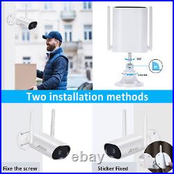 ANRAN CCTV Camera System Home Security Wireless Outdoor 2TB 2Way Audio x4 X8 3MP
