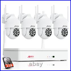 ANRAN CCTV Security Camera System Wireless 3MP Outdoor Wifi IP 1TB Spotlight NVR