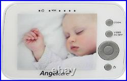 Angelcare AC1300 Baby Monitor VIDEO MOVEMENT & SOUND Zoom Camera DIGITAL DISPLAY