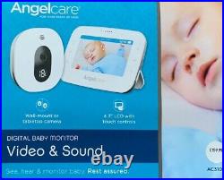 Angelcare AC310 Digital COLOUR VIDEO Sound BABY MONITOR Zoom Camera DECT VGC