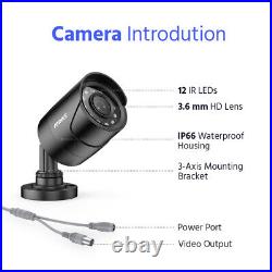 Annke 8ch 1080p Cctv Camera System Night Vision Home Security 5mp Lite Video Dvr